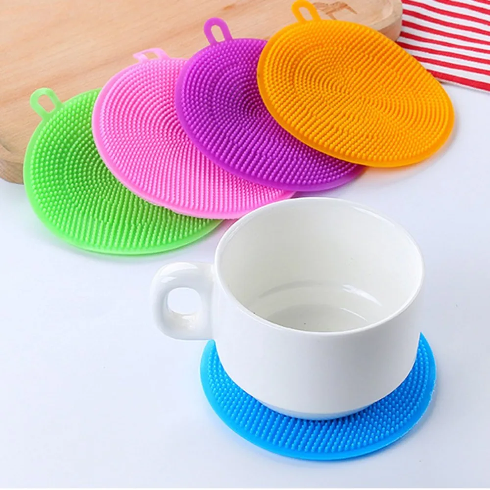 Silicone Tap Washer - Cepillos de limpieza de silicona, estropajo
