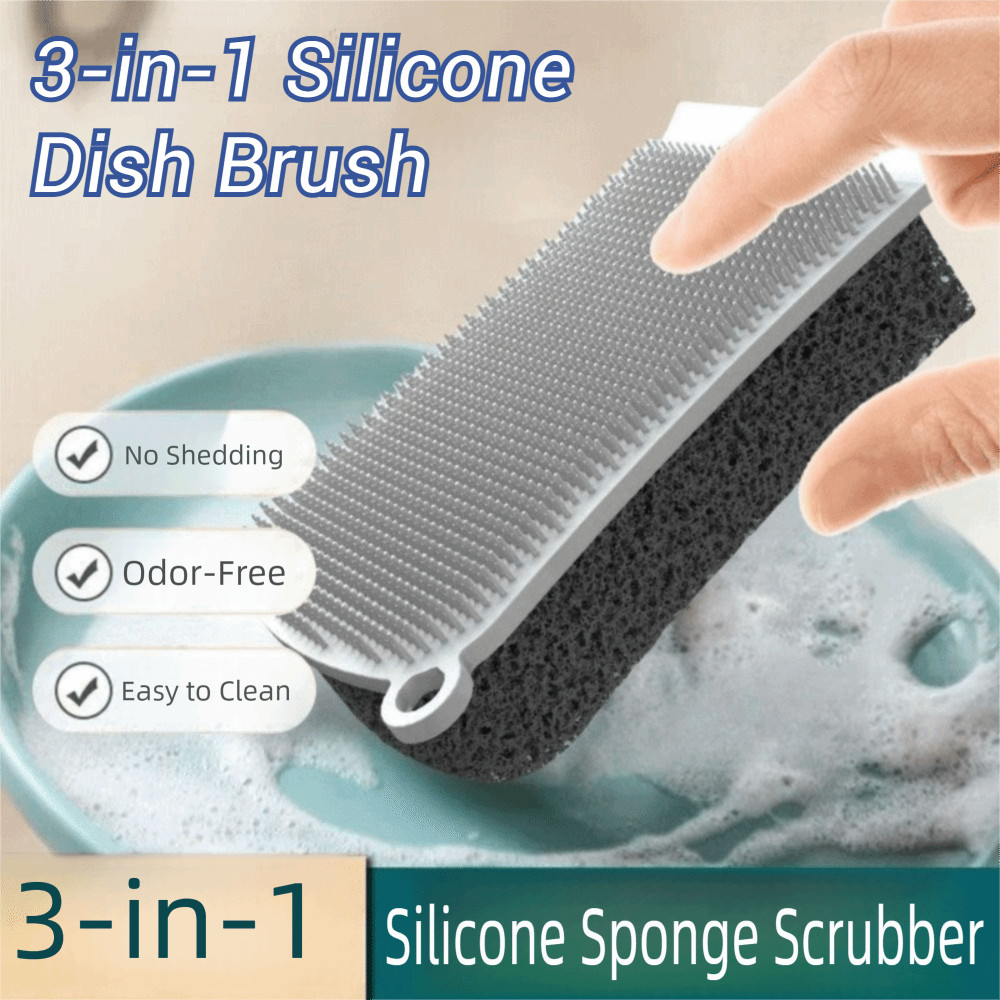 Silicone Tap Washer - Cepillo de esponja de silicona 3