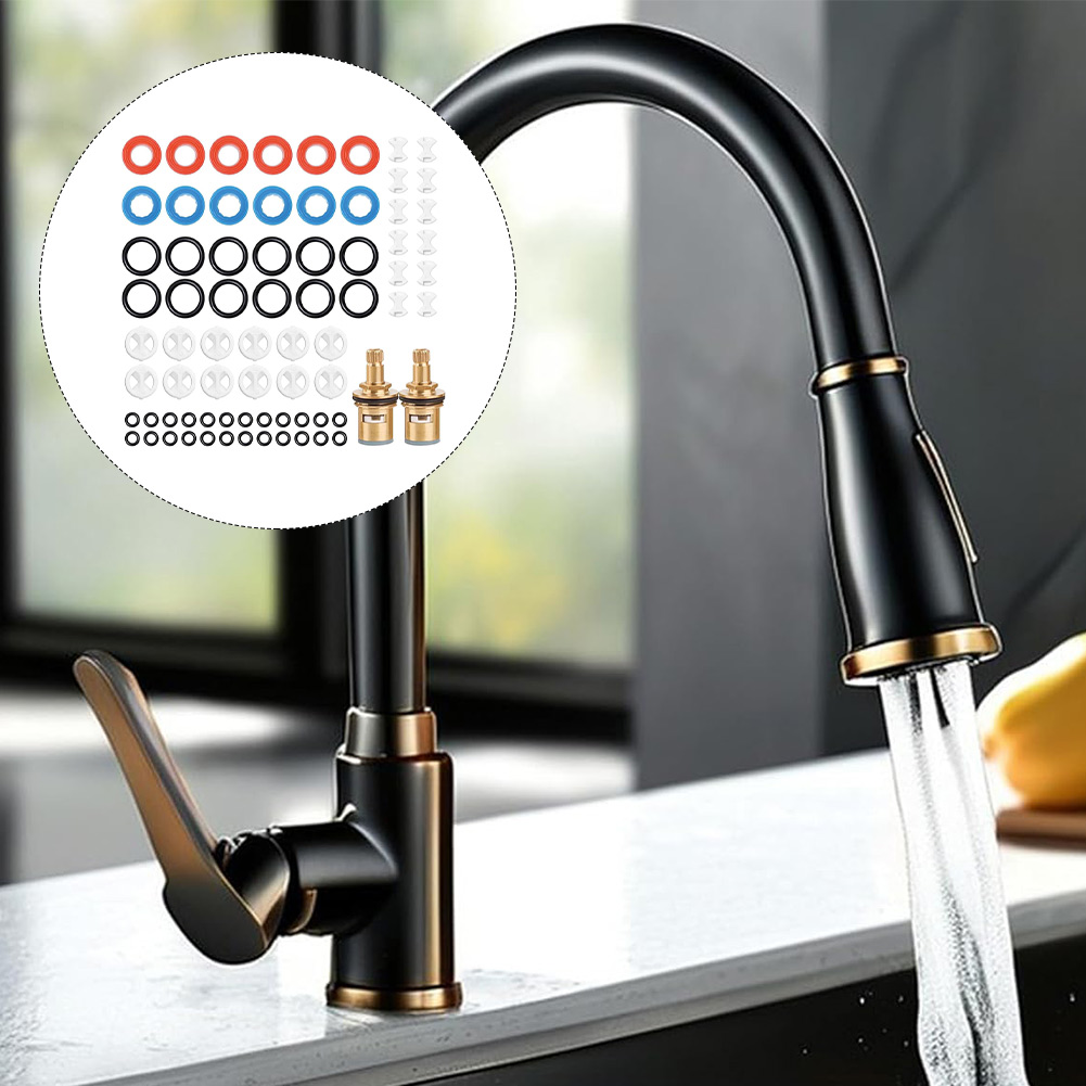 Silicone Tap Washer - Juego de 2 piezas para reemplazar