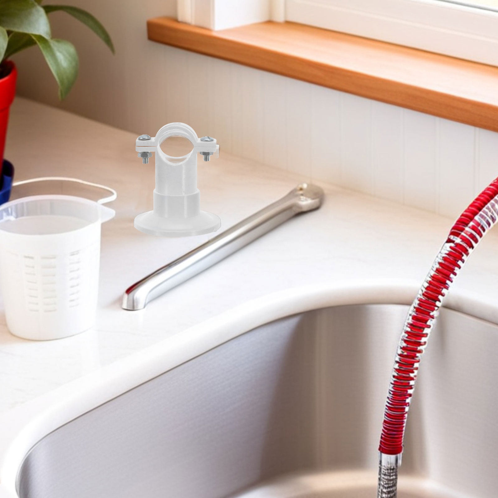 Plastic Pipe Clip - 30 piezas de soportes para tuberías,