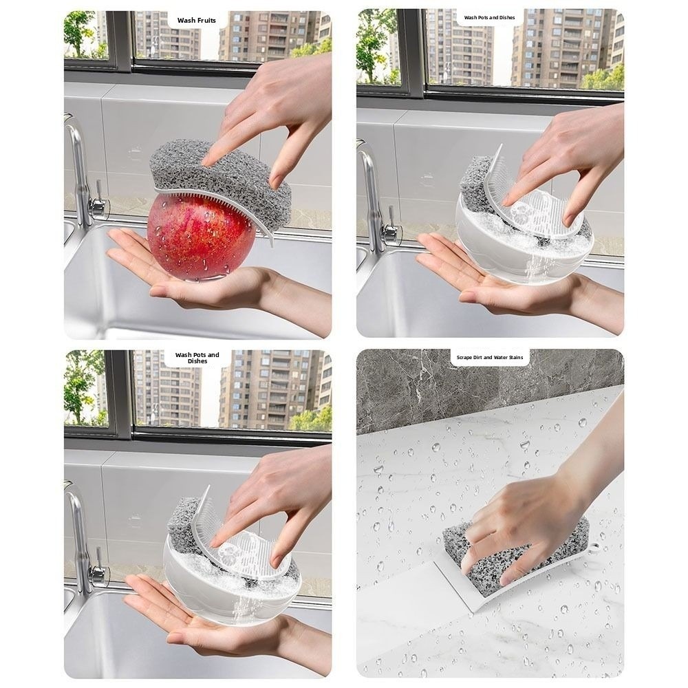 Cepillo de esponja de silicona - Silicone Tap Washer reseña y precio
