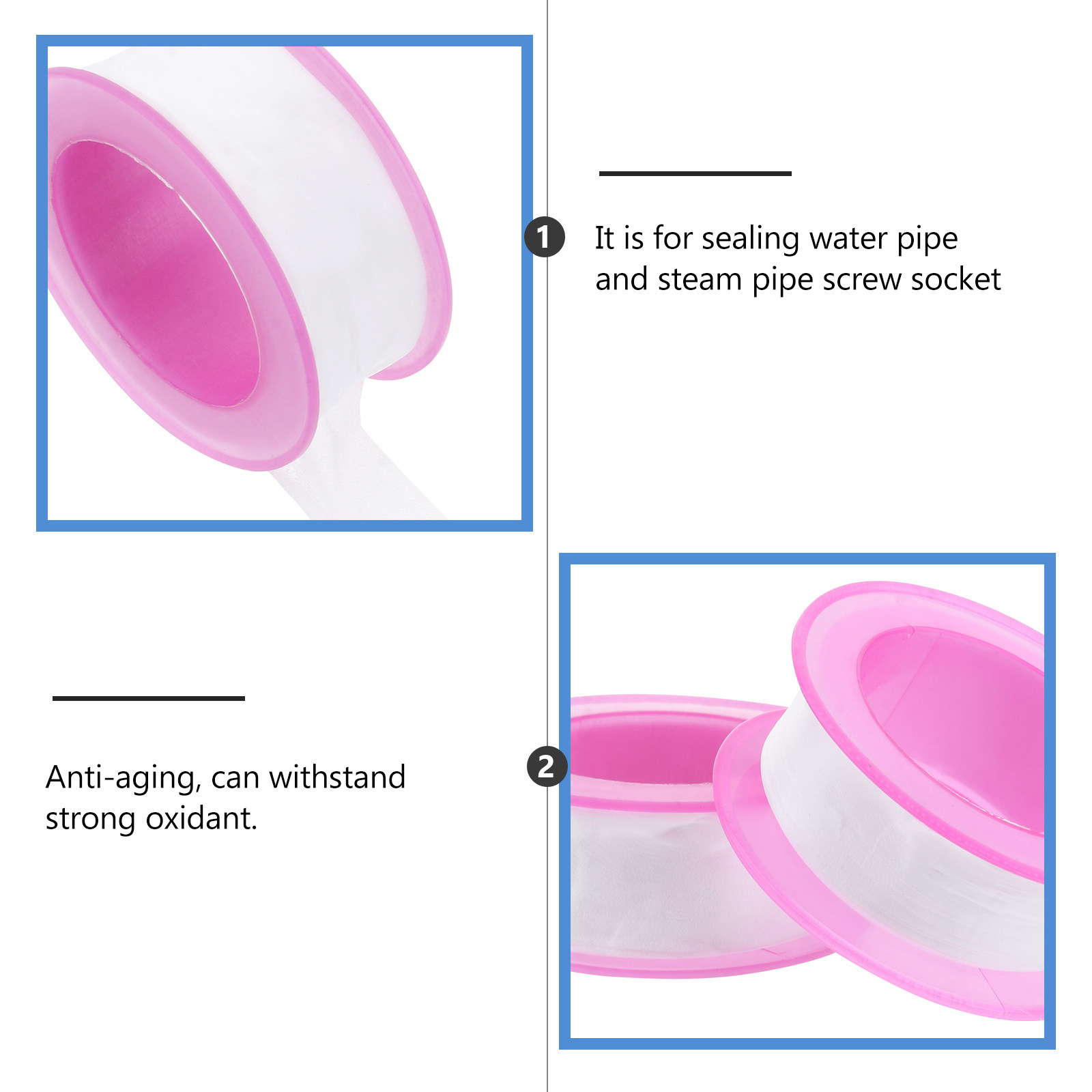 10 rollos de cinta selladora d - Ptfe Tape Thread reseña y precio