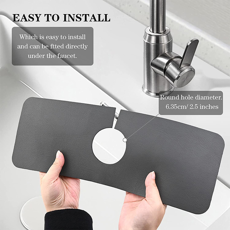 Protector contra salpicaduras  - Silicone Tap Washer reseña y precio